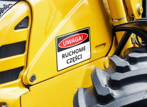 Naklejki na maszyny rolnicze